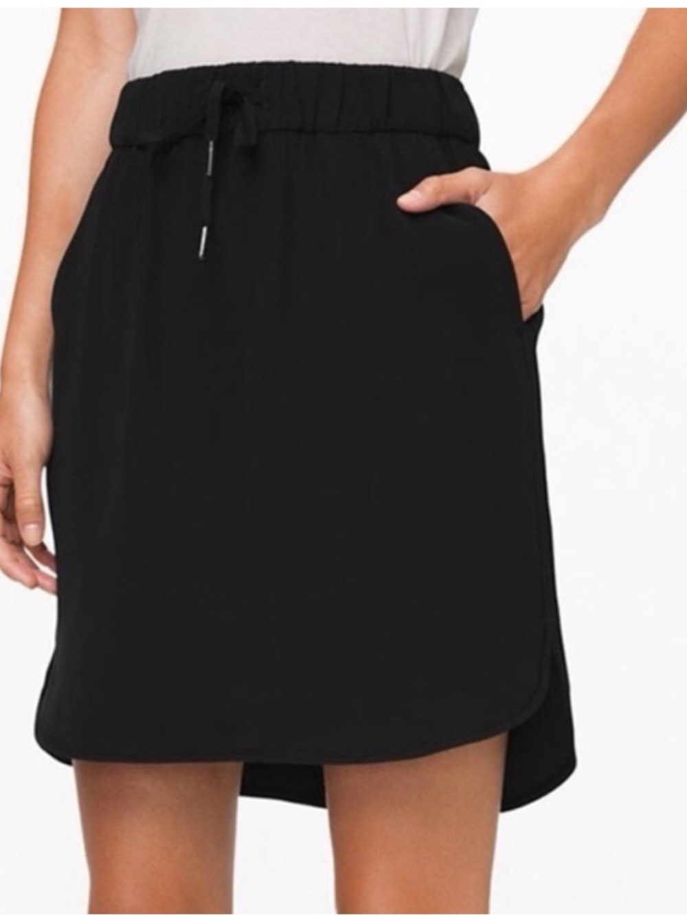 Lululemon Athletica Run Free black skirt